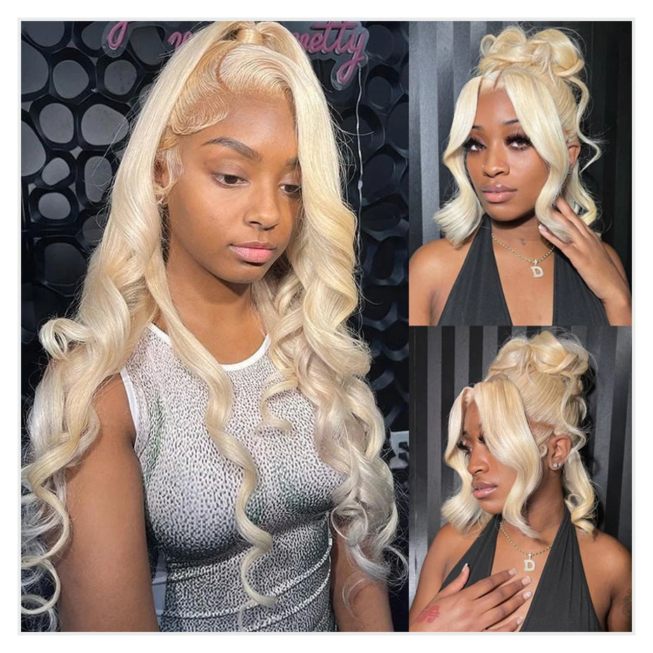 Monstar 360 Lace Frontal Wig HD Body Wave Remy Hair