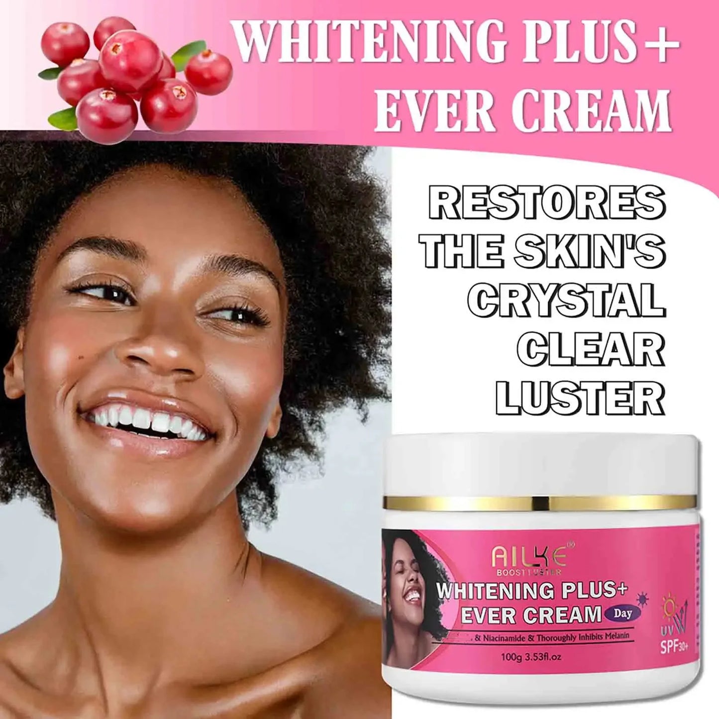 AILKE Skin Glowing Body Lotion Niacinamide Brightening Moisturizing Cream