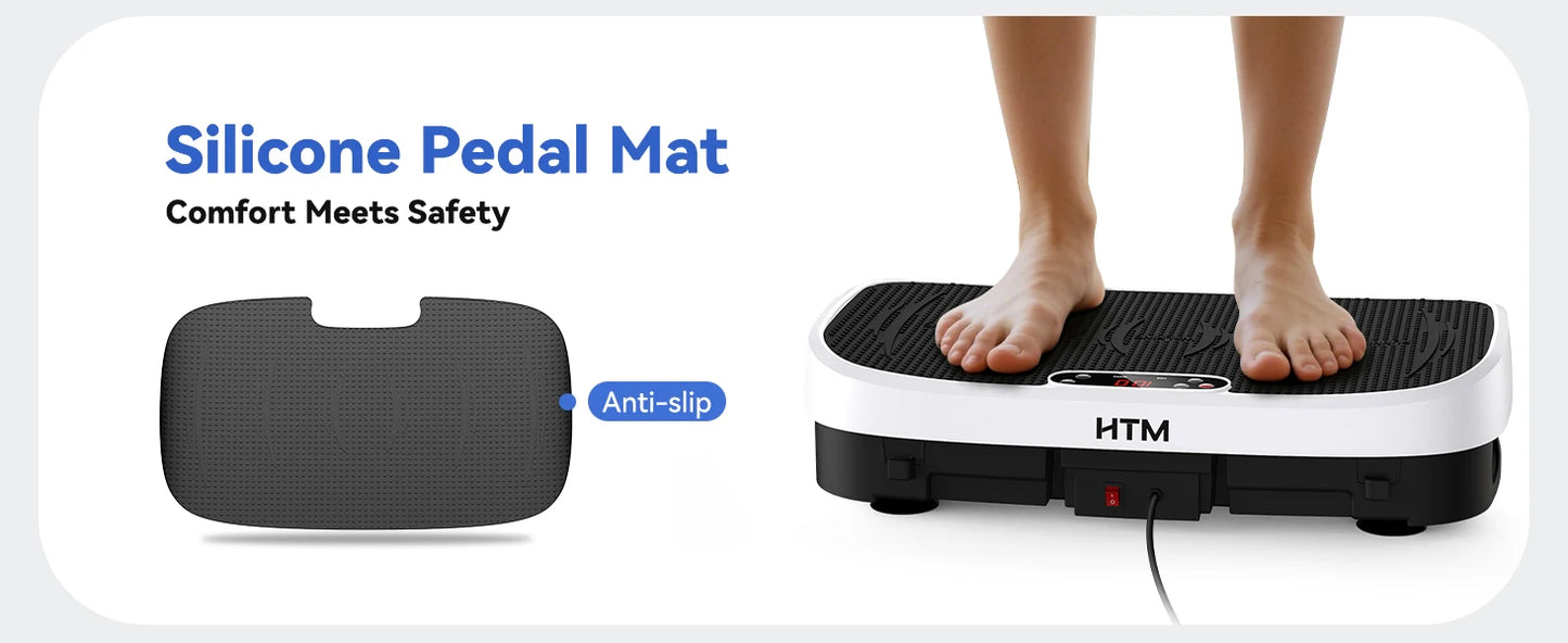 Vibration Plate Exercise Machine 120 Levels For Home Gym