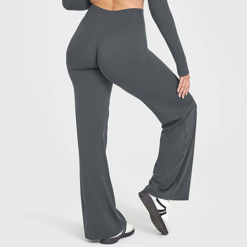STOUREG Soft Butter Fabric Sport Trousers For Women Yoga Pants