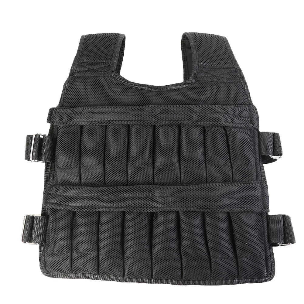 VKTECH Loading Weighted Vest Adjustable Sand Filled For Running And Training