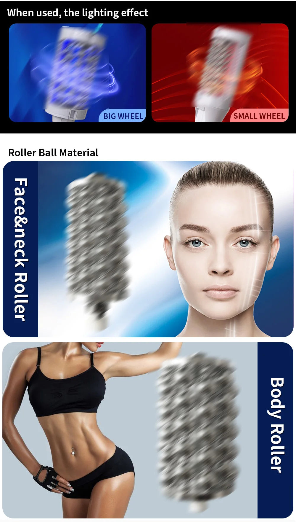 EMSZERO 2 In 1 Body Slimming Machine With Inner Ball Roller Massage