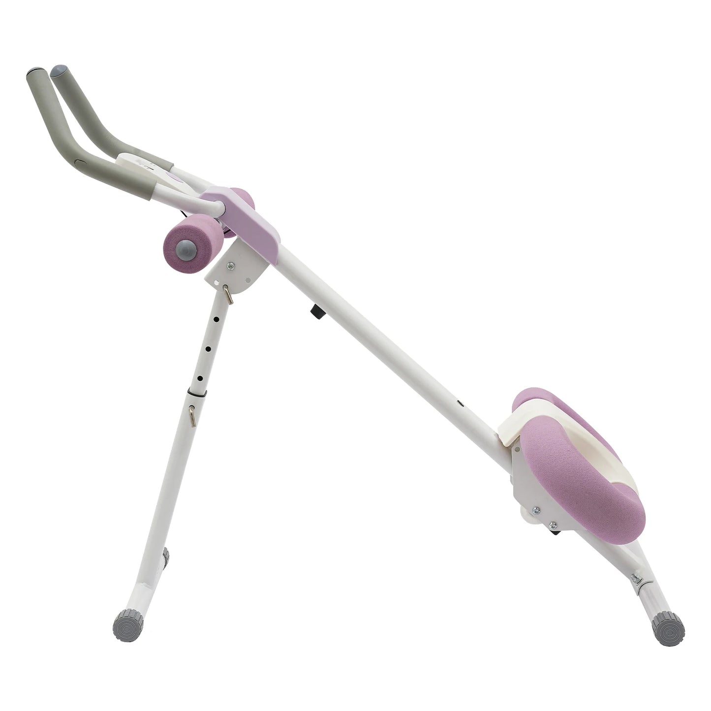 Foldable Abdominal Trainer With Adjustable Incline And Heights