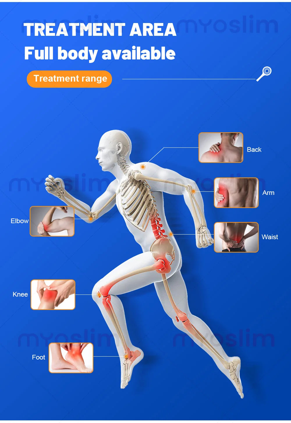 EMSZERO Portable Physio Magneto Therapy PEMF Machine For Pain Relief
