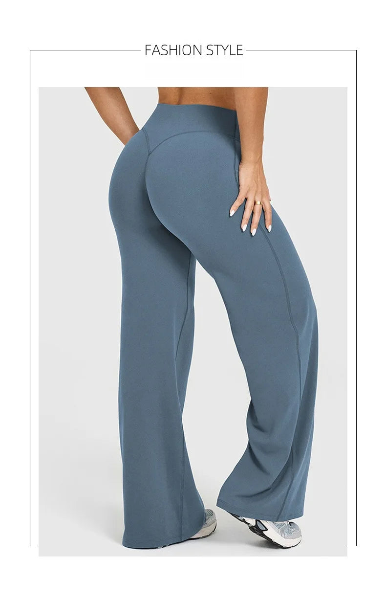 STOUREG Soft Butter Fabric Sport Trousers For Women Yoga Pants