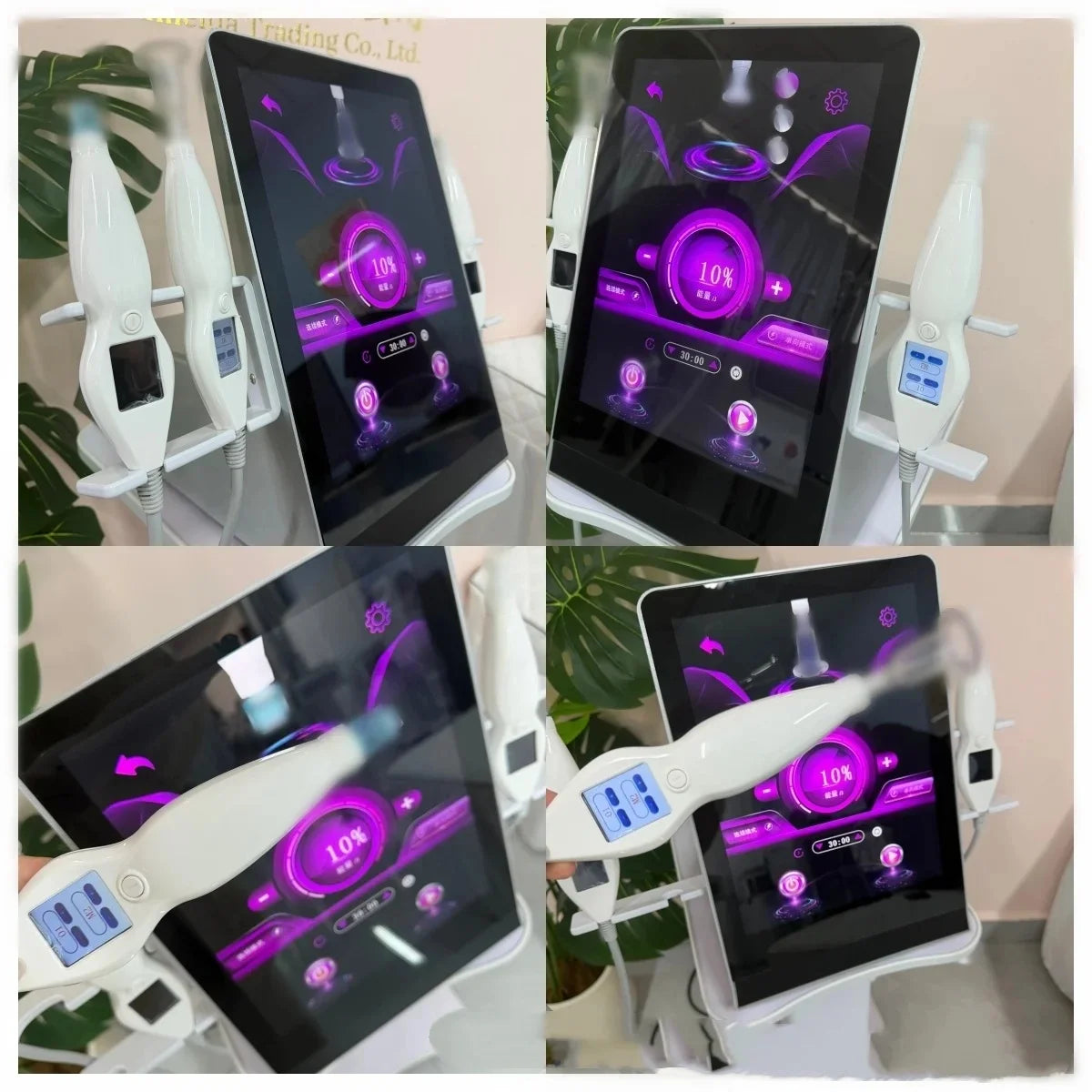 MYOSLIM 8 In 1 Plasma Beauty Machine With Cold Warm Ozone Microdermabrasion