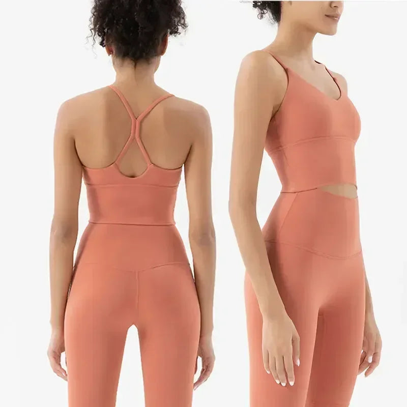 Amego Choice Naked Feeling Sports Bra and Leggings Set