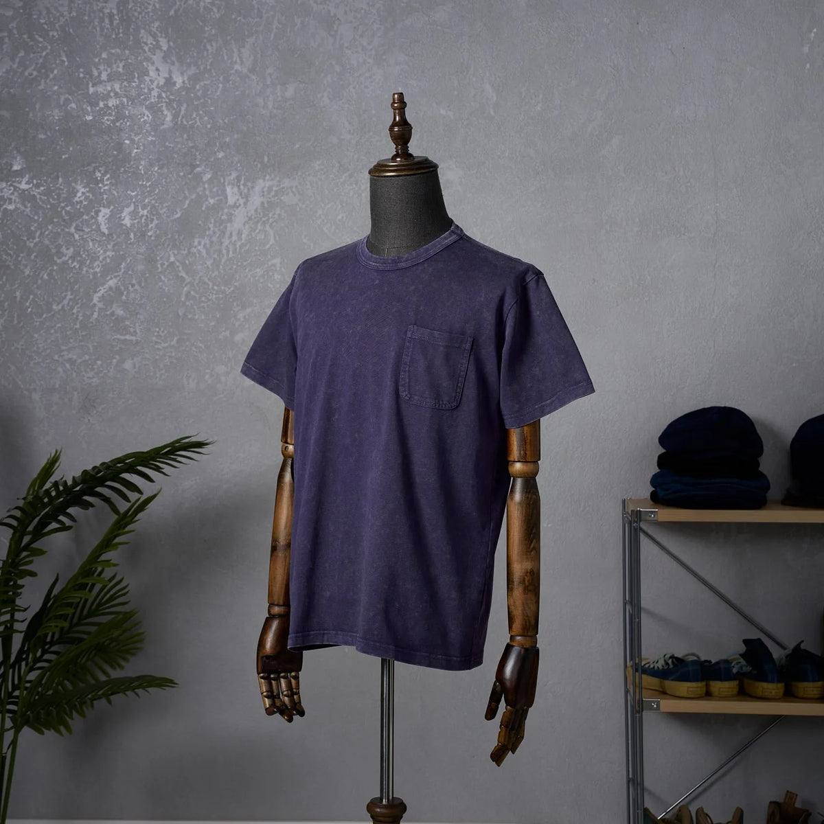 Akkad Kuti Men Heavyweight Cotton Casual Crew Neck Tshirt