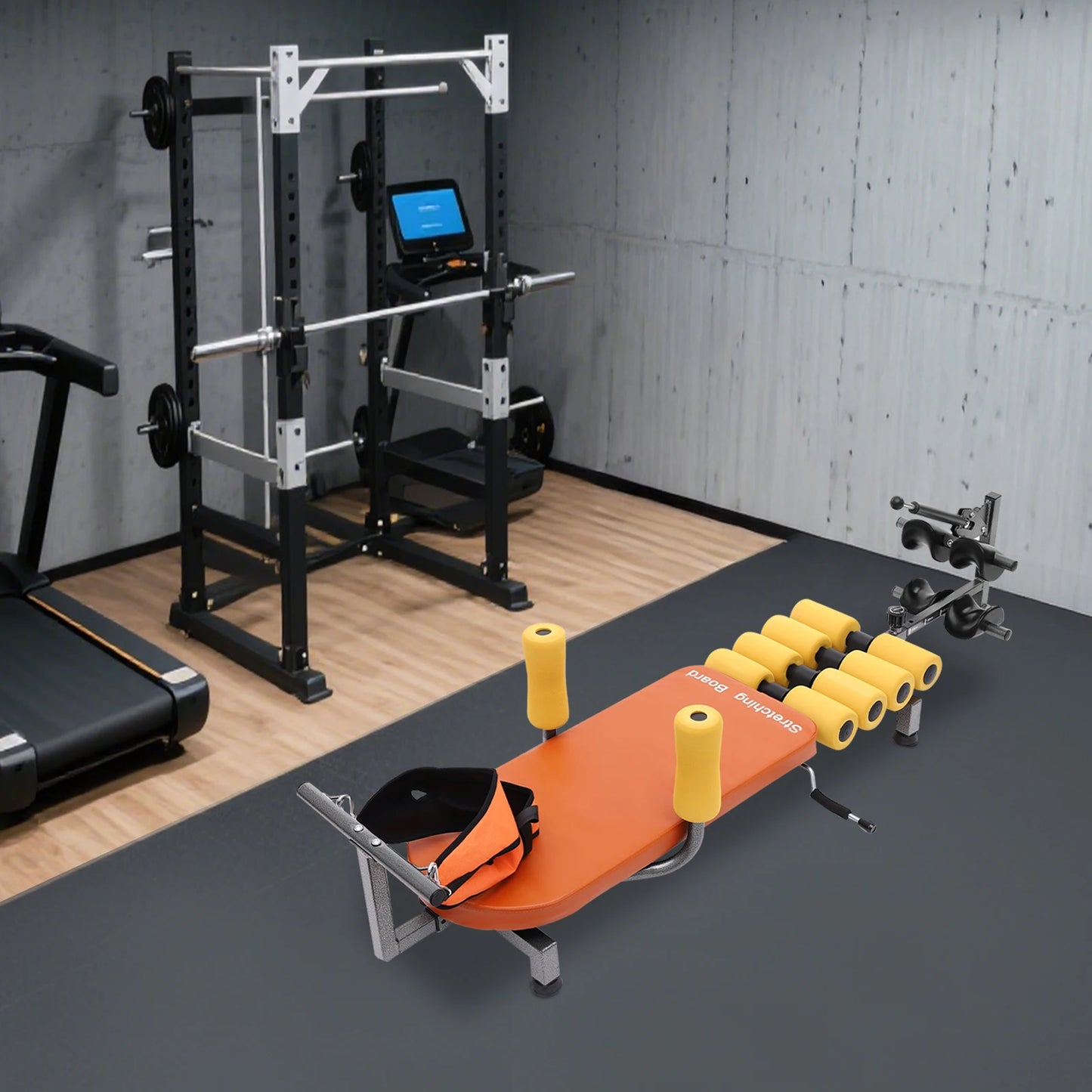 Training Bench Back Adjustable Stretch Neck Stretcher for Tension Relief