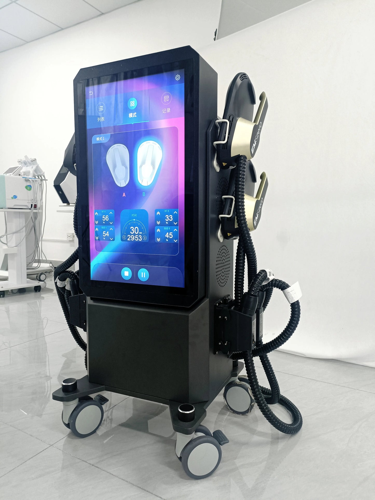 EMS Sculpt Machine 6500W 15T RF Slimming And Stimulation