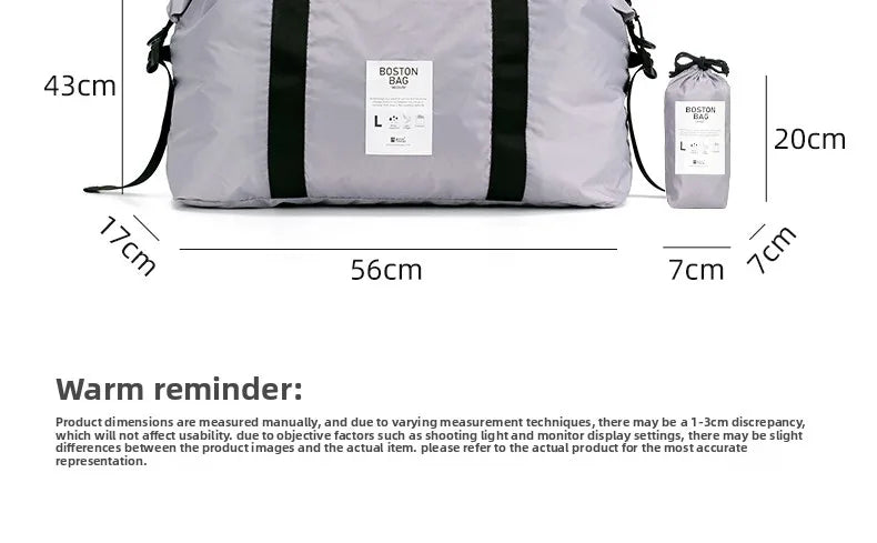 Foldable Travel Duffel Bag Waterproof Lightweight For Camping