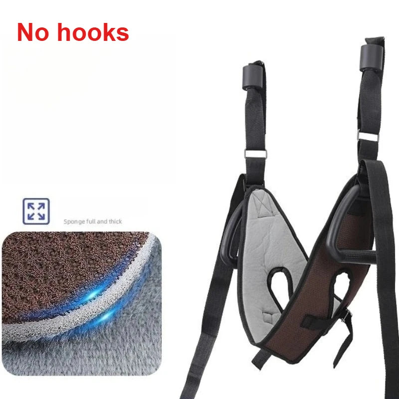 Cervical Traction Neck Stretching Device With Suspension Belt For At Home Therapy And Posture Support
