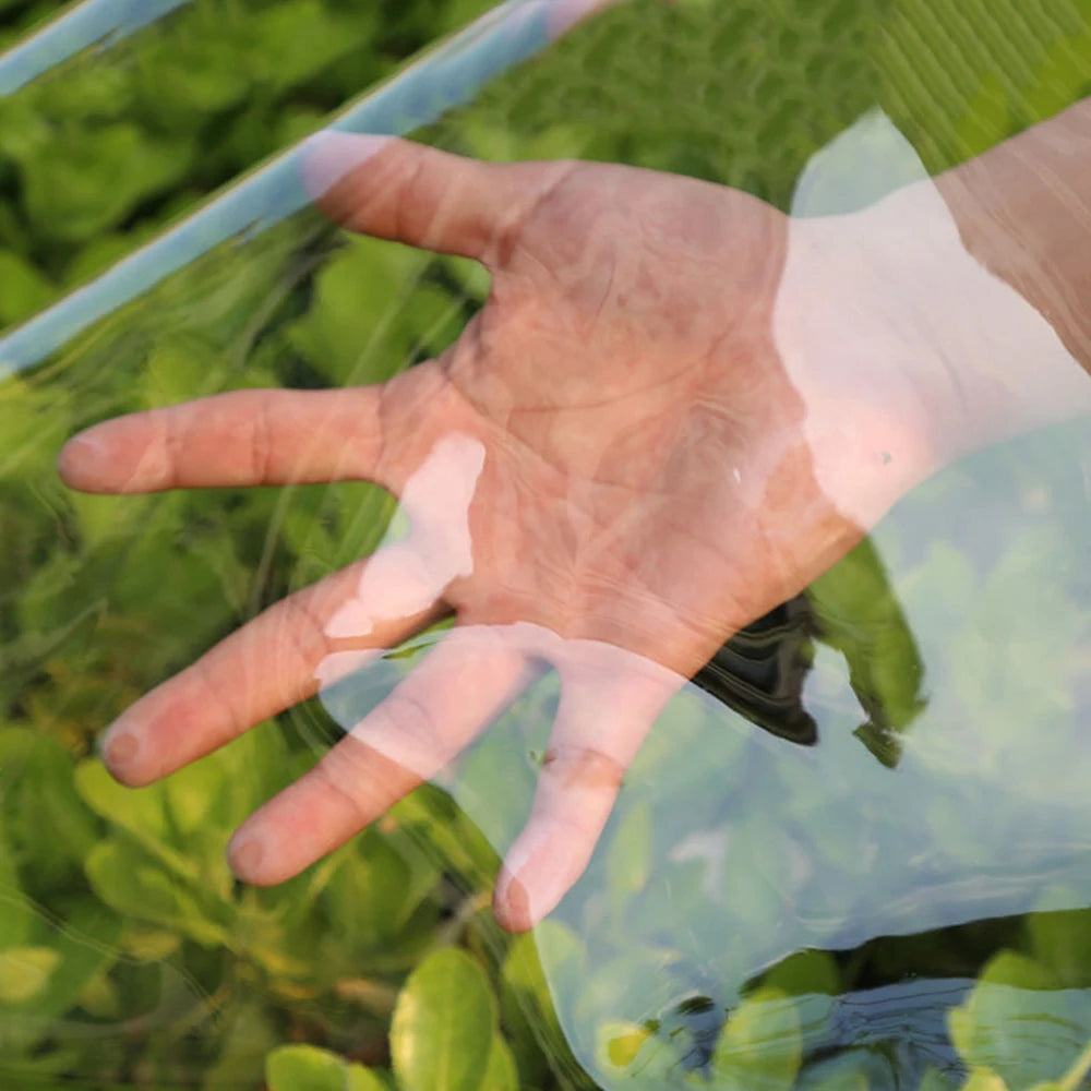 Clear PVC Tarp Heavy Duty Transparent Tarpaulin With Grommets