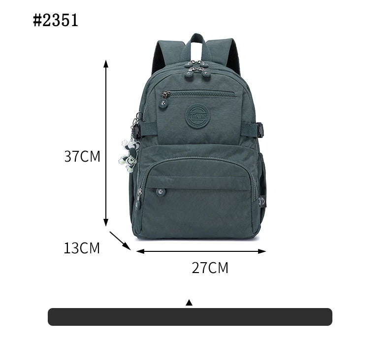 Unisex Travel Backpack Waterproof Large Capacity School Bag