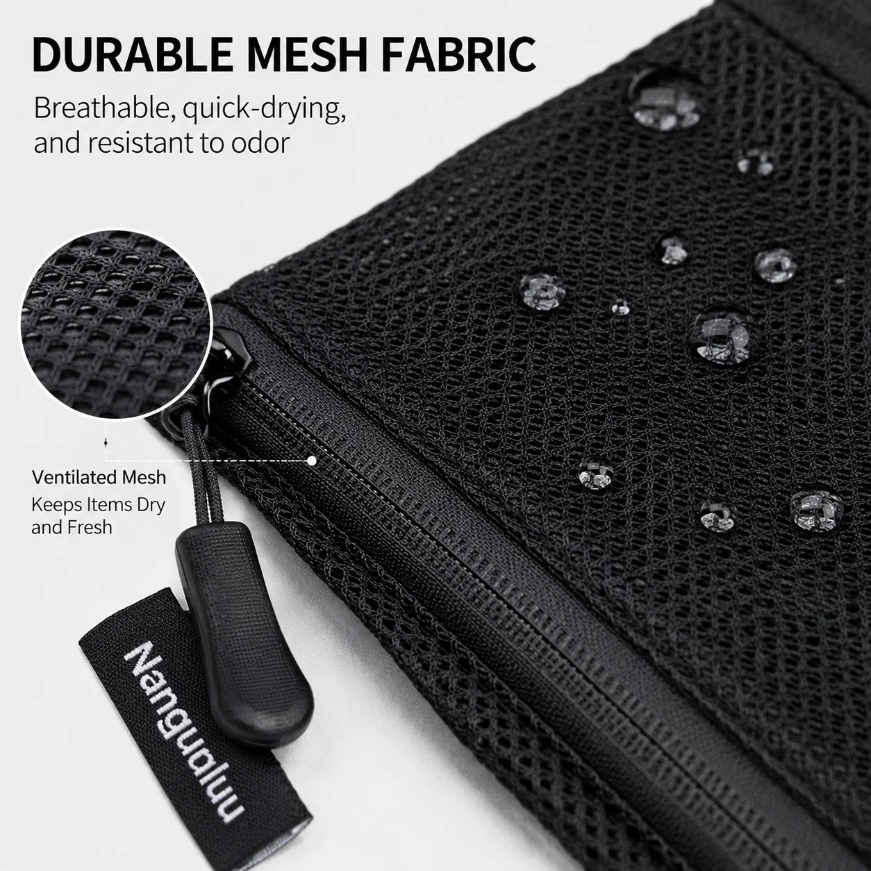 Dyneema Ultralight Hanging Toiletry Bag Three Compartment Waterproof Organizer