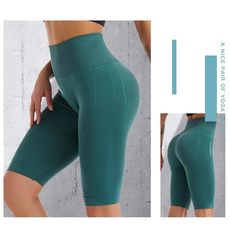 Women Fitness Yoga Pants High Waist Breathable Quick Drying Running
