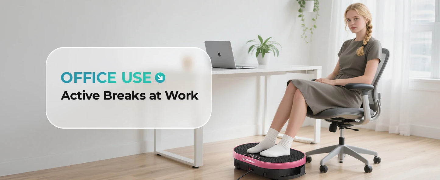 HTM Vibration Plate With Remote Control 120 Speed Levels