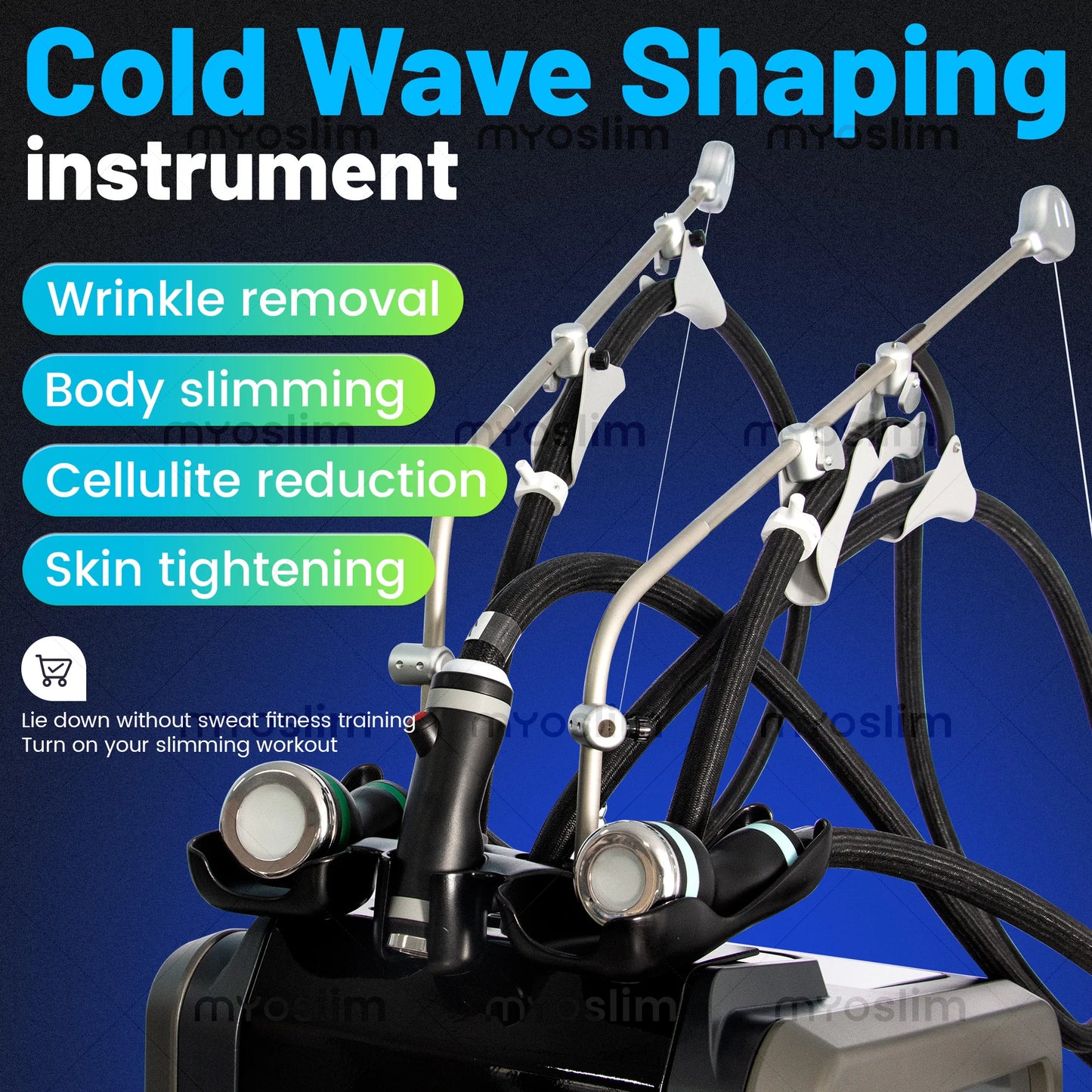 TAIXL 3-In-1 Ice Microwave Slimming Freezing Wave Massage