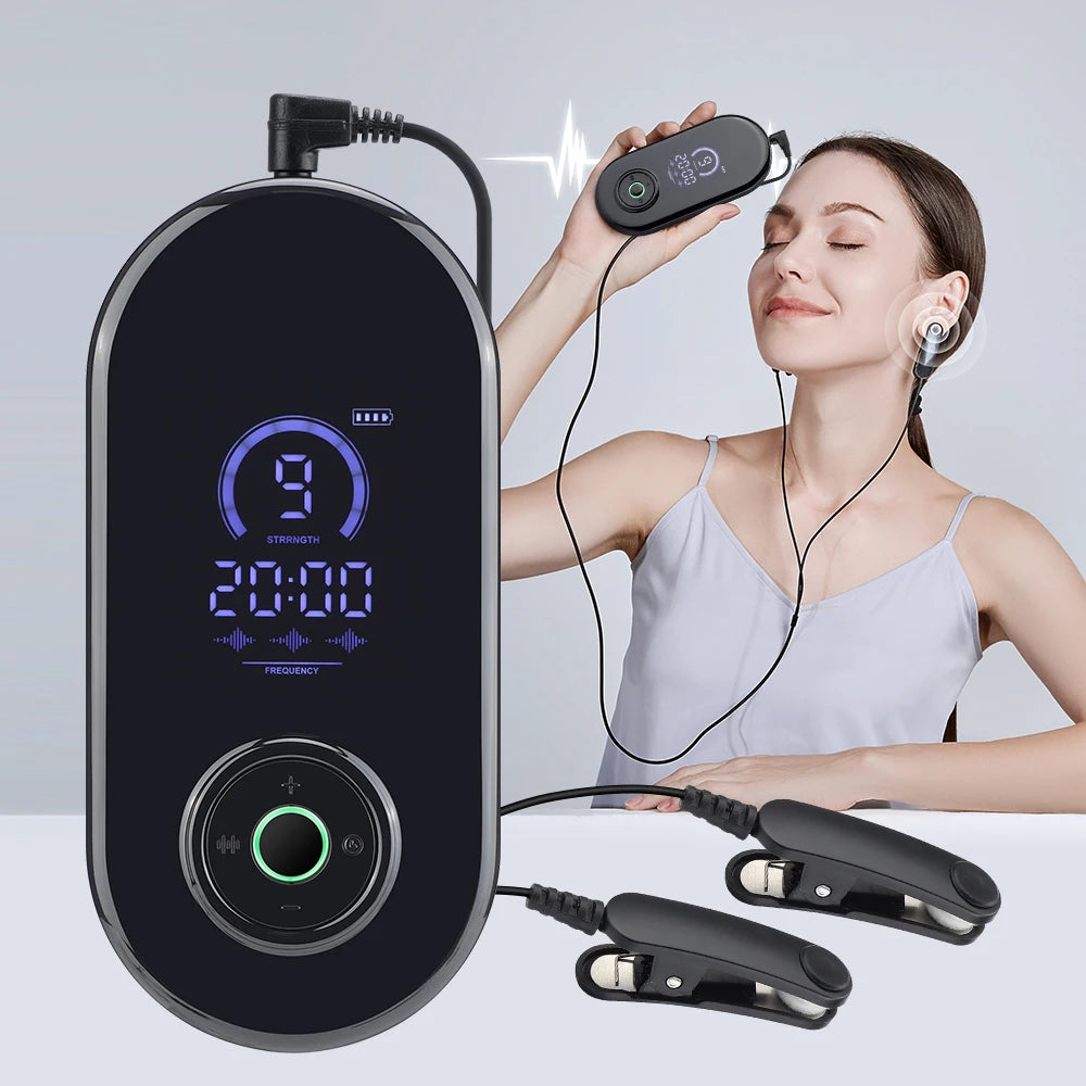 Ms.Dear Microcurrent Sleep Aid Ear Clip Device For Insomnia And Anxiety