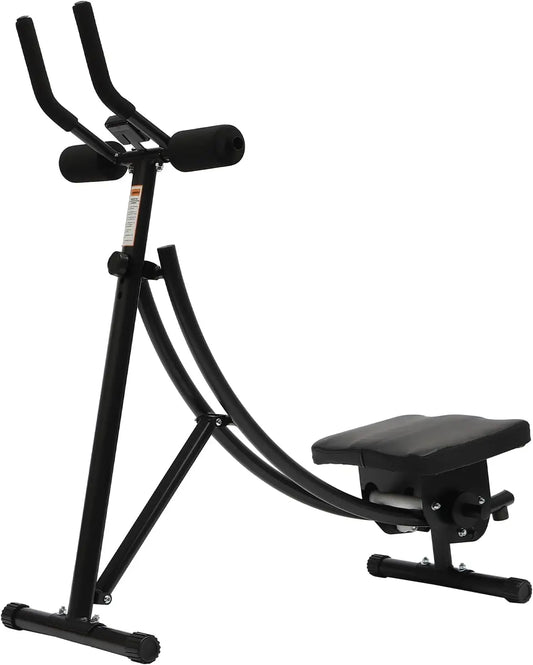 Ergonomically Designed Abdominal Core Fitness Machine Residential Usage Reducing Strain
