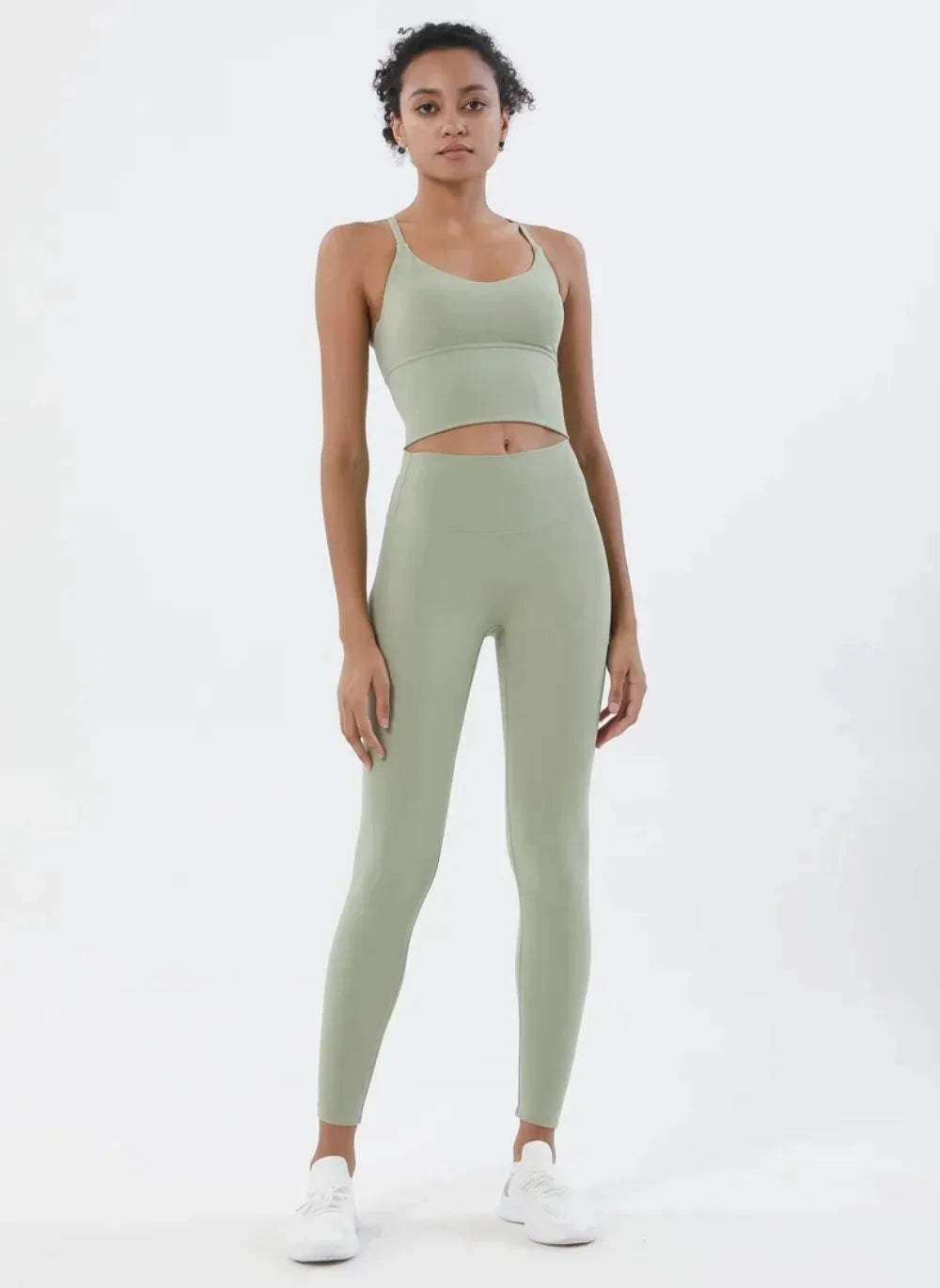 Amego Choice Naked Feeling Sports Bra and Leggings Set