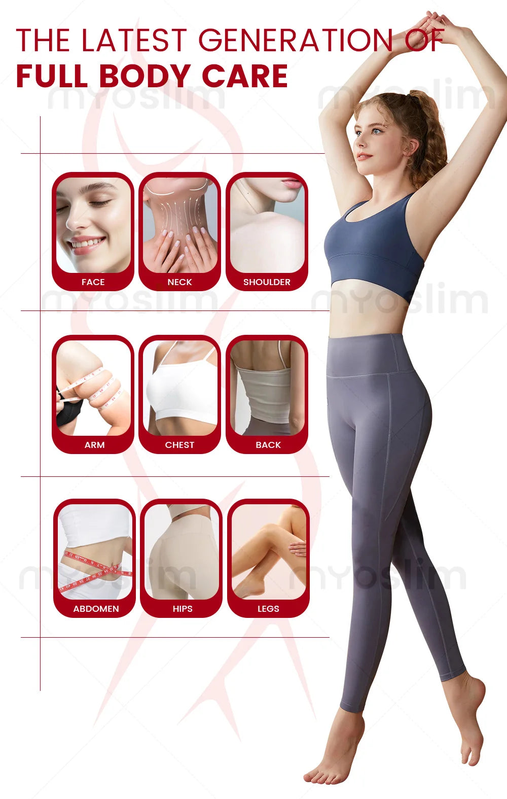 Myoslim 360 Inner Ball Roller EMS Body Contouring Device