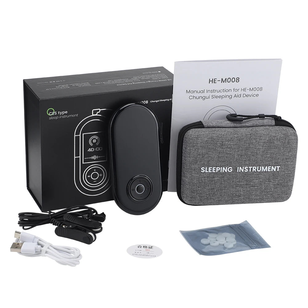 Ms.Dear Microcurrent Sleep Aid Ear Clip Device For Insomnia And Anxiety
