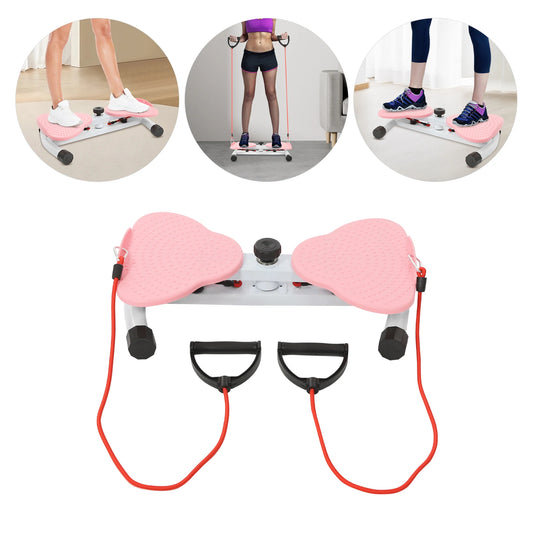 Waist Twister Exercise Machine With Resistance Bands 220LBS Capacity Ab Workout