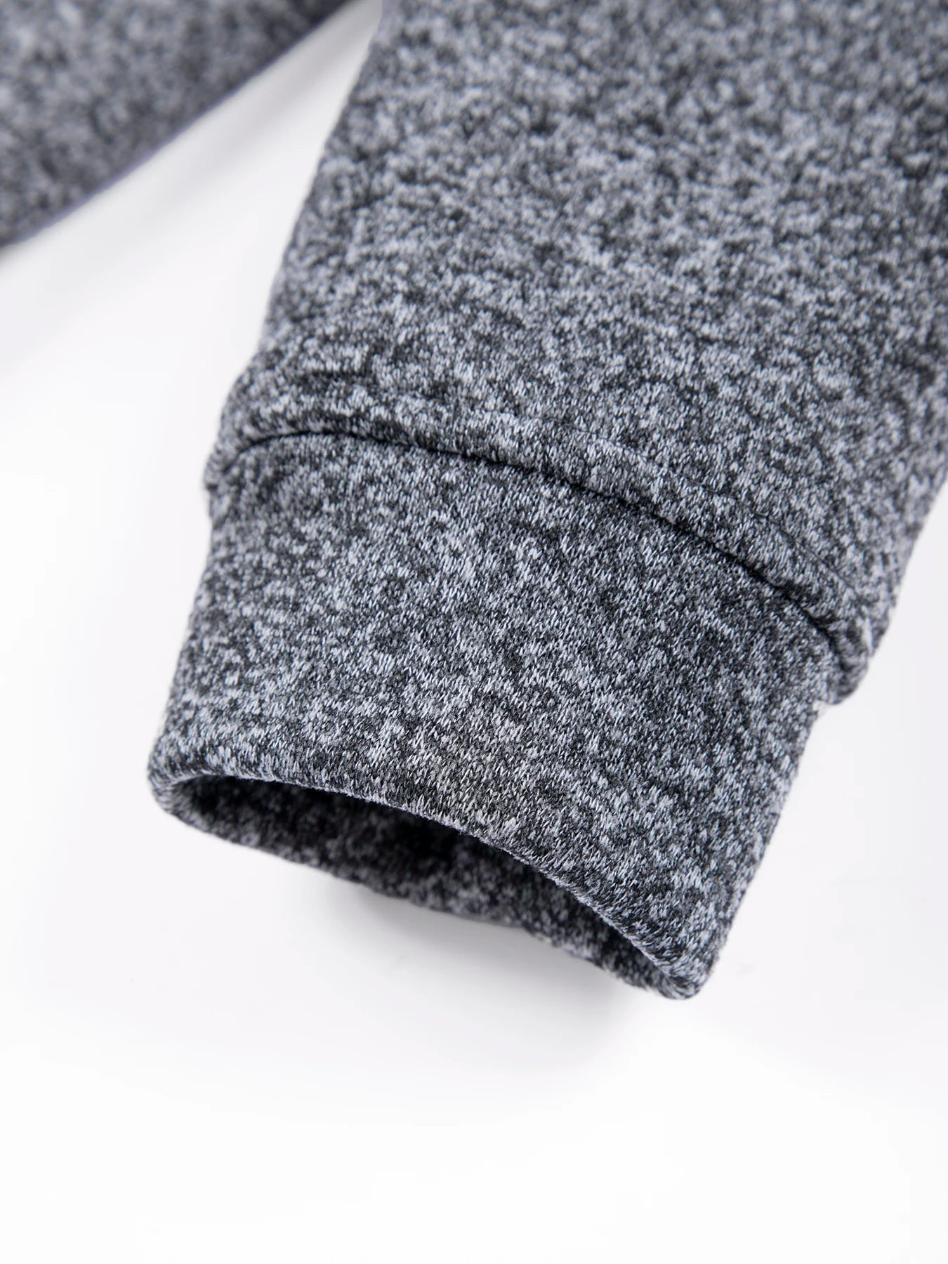 Men's Crew Neck Knit Pullover Sweatshirt Long Sleeve Polyester
