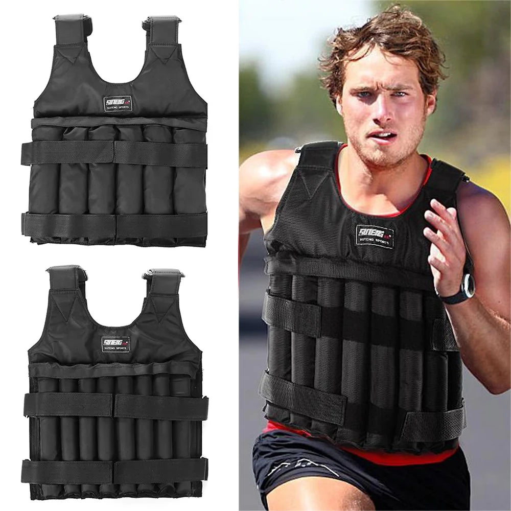 VKTECH Loading Weighted Vest 50Kg For Running Training Fitness Equipment