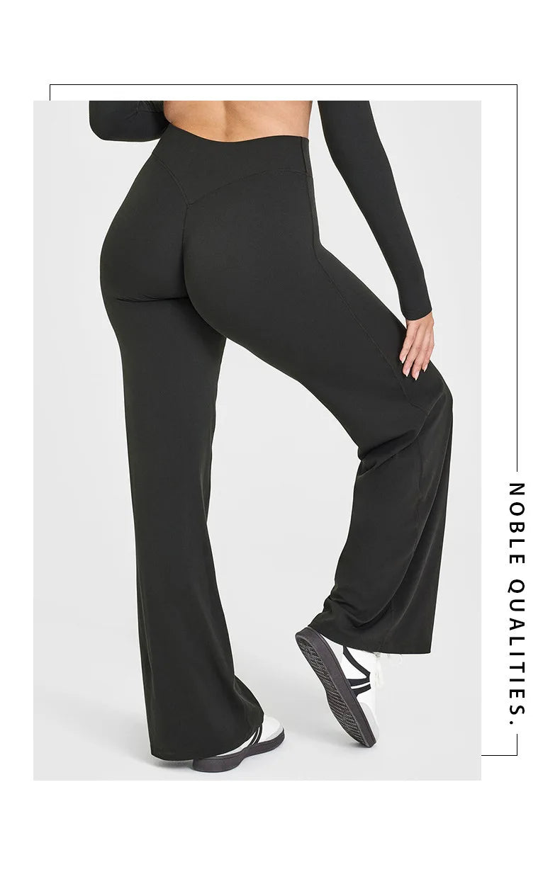STOUREG Soft Butter Fabric Sport Trousers For Women Yoga Pants