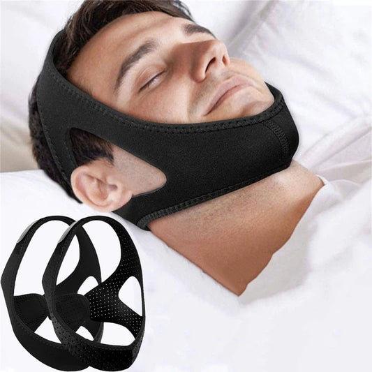 Anti Snore Chin Strap For Sleep Support And Snoring Reduction