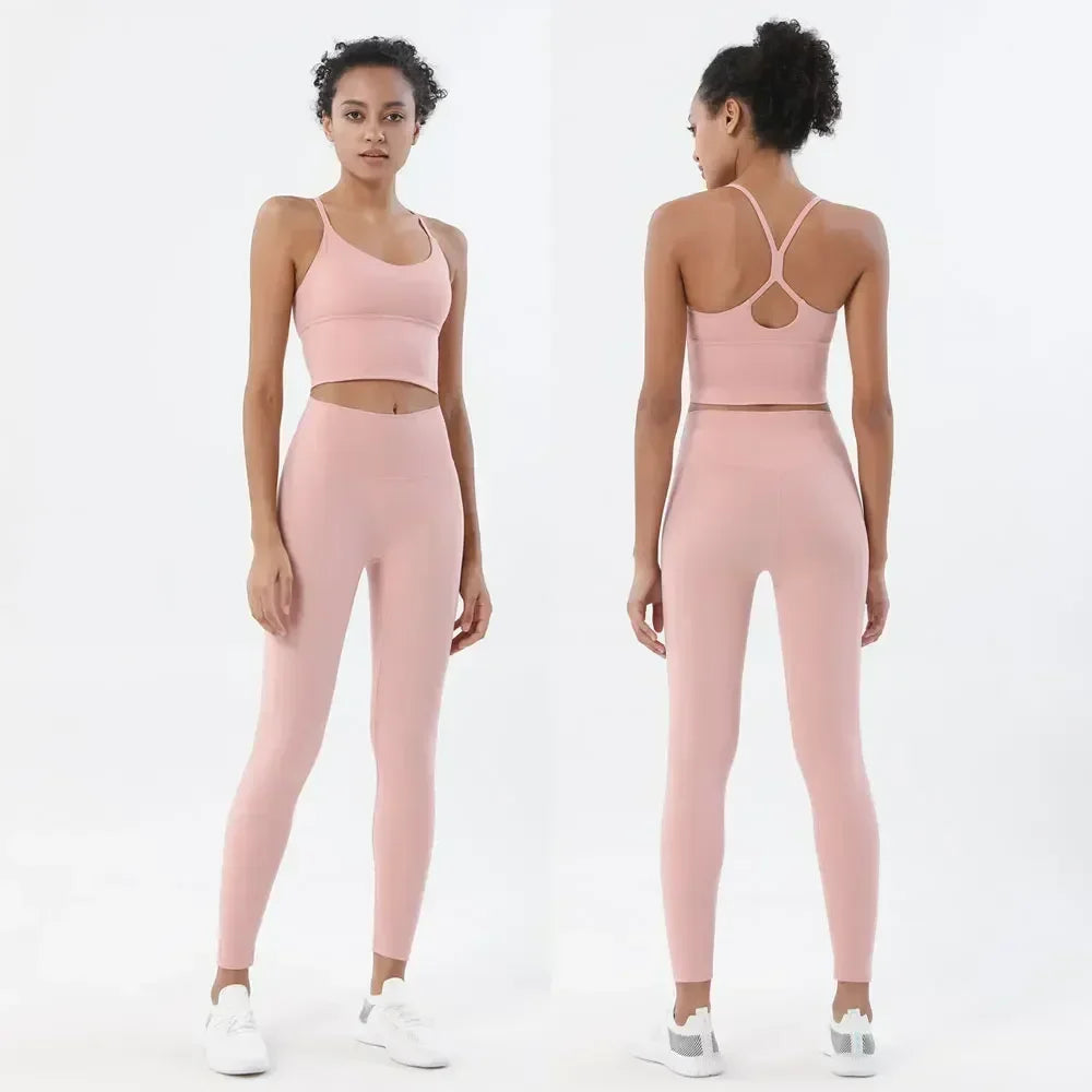 Amego Choice Naked Feeling Sports Bra and Leggings Set
