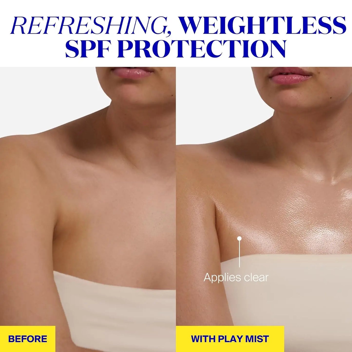 SPF 50 Vitamin C Body Mist Sunscreen Spray Sensitive Skin