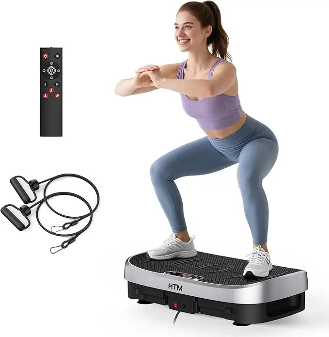 Vibration Plate Exercise Machine 120 Levels For Home Gym