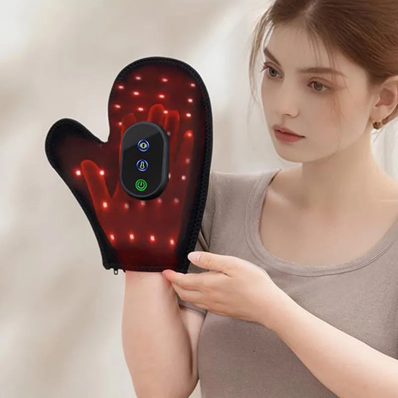 Hand Massager Wireless With Heating And Vibration USB Charging