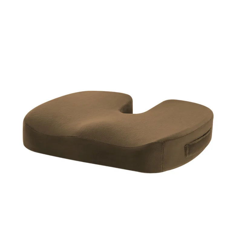 Gel Memory Foam Seat Cushion Non Slip Orthopedic Coccyx Relief Pad