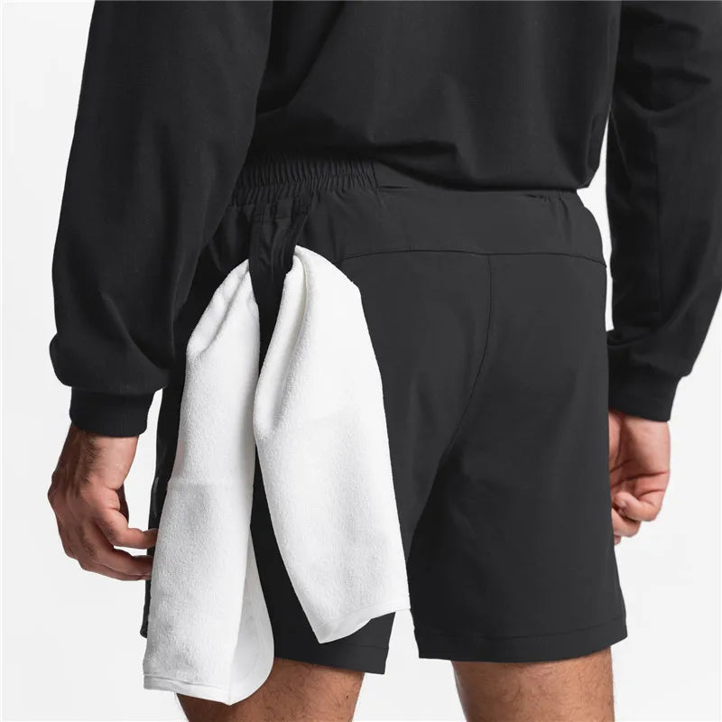 GENDAWAY Men's Running Shorts Quick Dry Gym Joggers