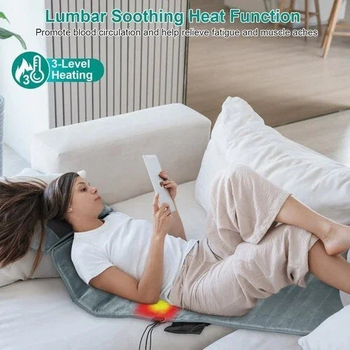 Electric Massage Mat With Heating Kneading And Vibrating Full Body