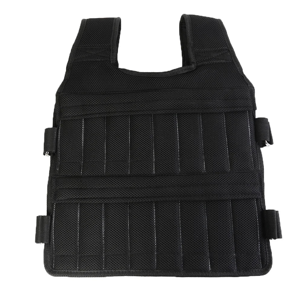 VKTECH Loading Weighted Vest Adjustable Sand Filled For Running And Training