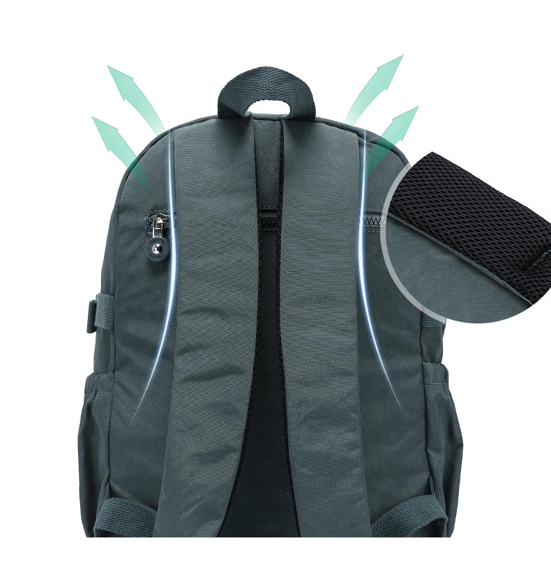 Unisex Travel Backpack Waterproof Large Capacity School Bag