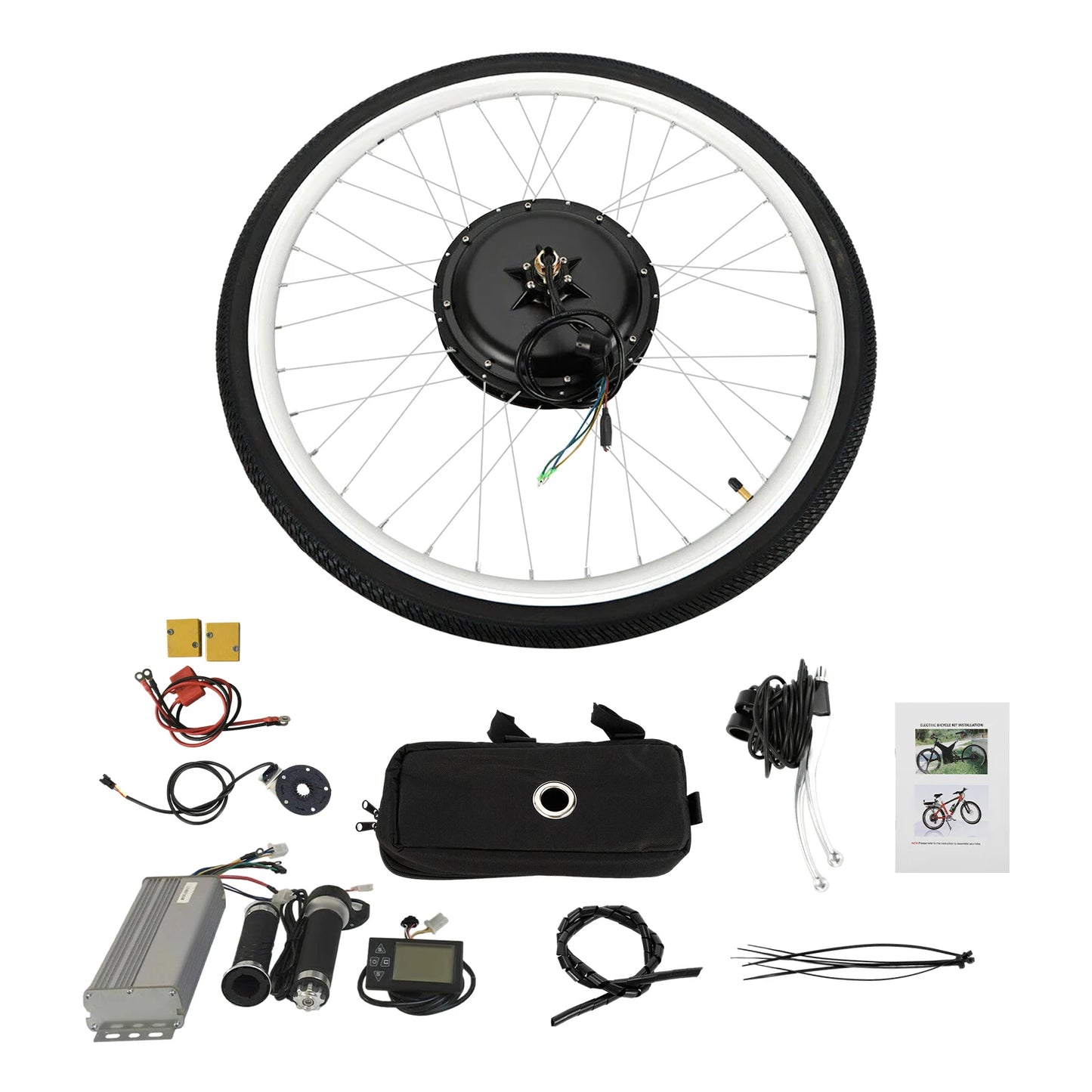 WenDissy 48V 1000W Electric Bicycle Conversion Kit for Ebike With Brushless Motor And Pedal Assist System