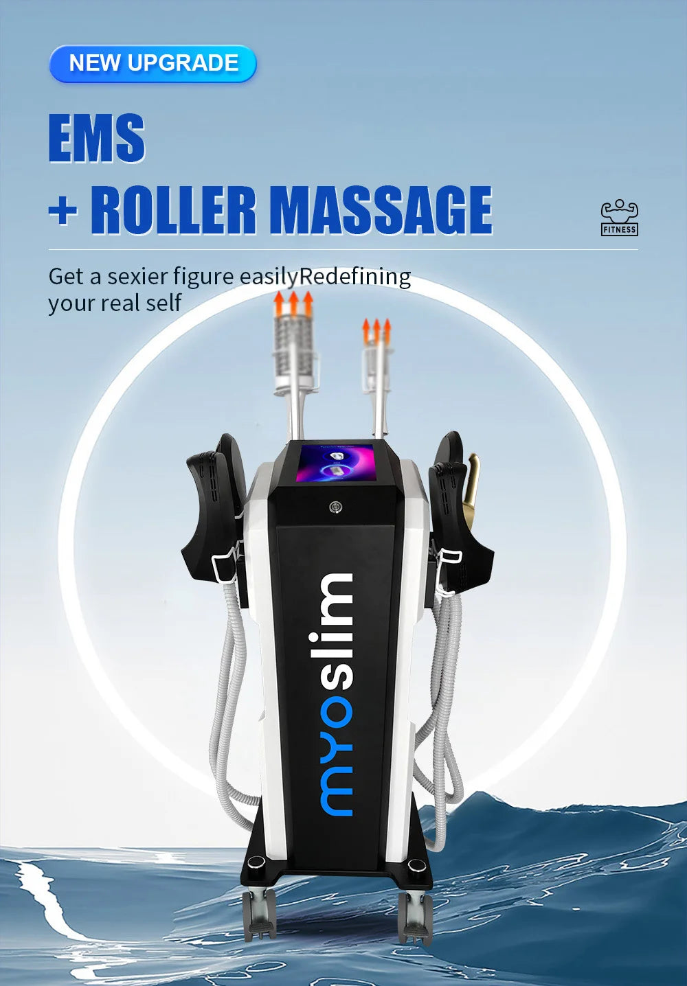 TAIXL MYOslim 6500W Sculpting Butt Lift Machine 2 In 1