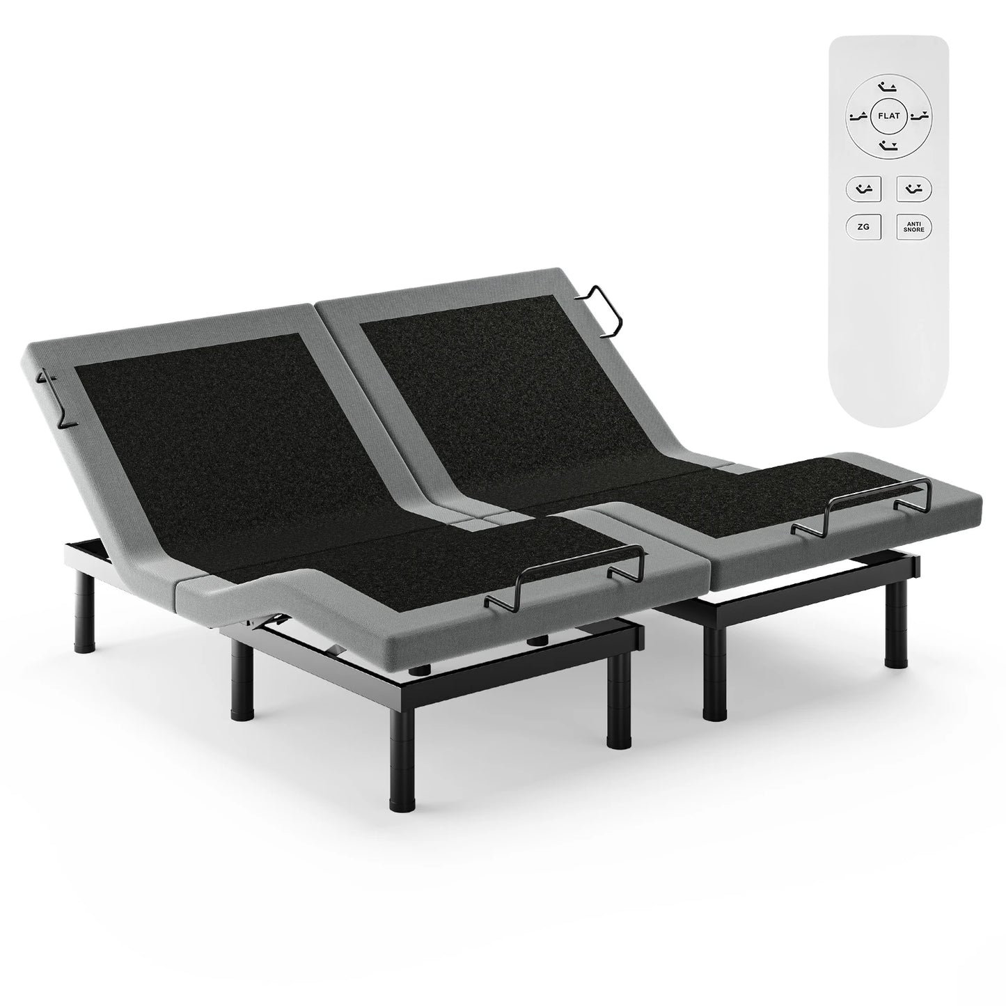 Furgle Adjustable Bed Frame With Remote Control For Comfort