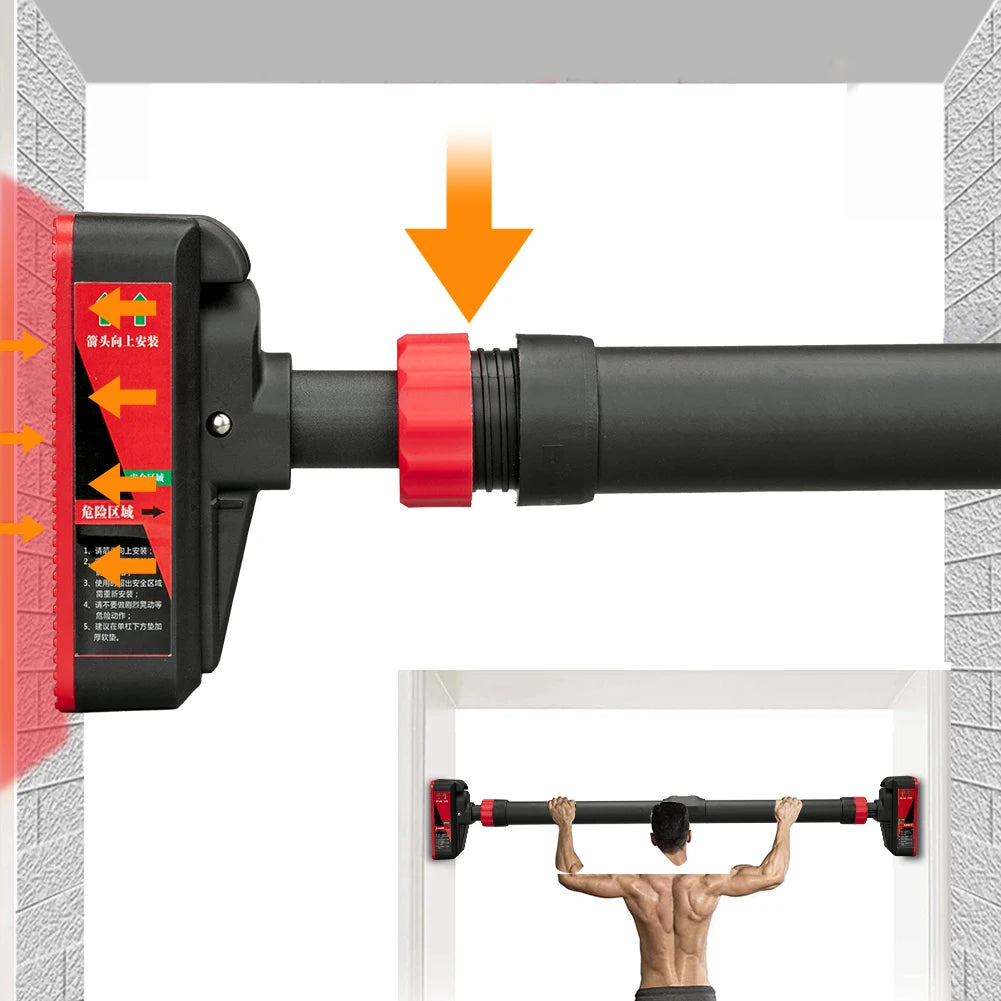 TWISTER.CK Doorway Pull Up Bar With Level Gauge Adjustable