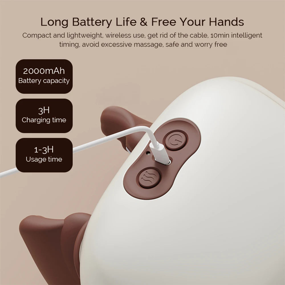 Foreverlily Bionic Pressure Neck Massager For Back And Shoulders