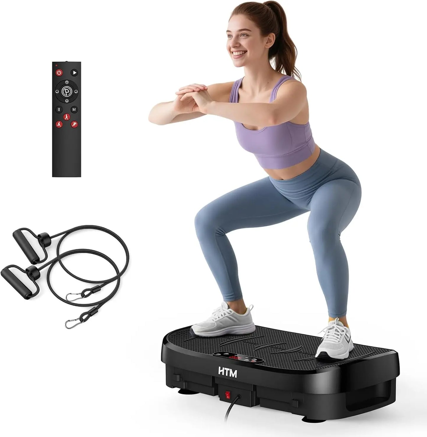 Vibration Plate Exercise Machine 120 Levels For Home Gym