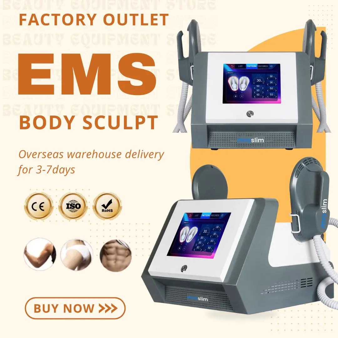 MYOSLIM Body Sculpt RF Machine 6500W for Home Use Now