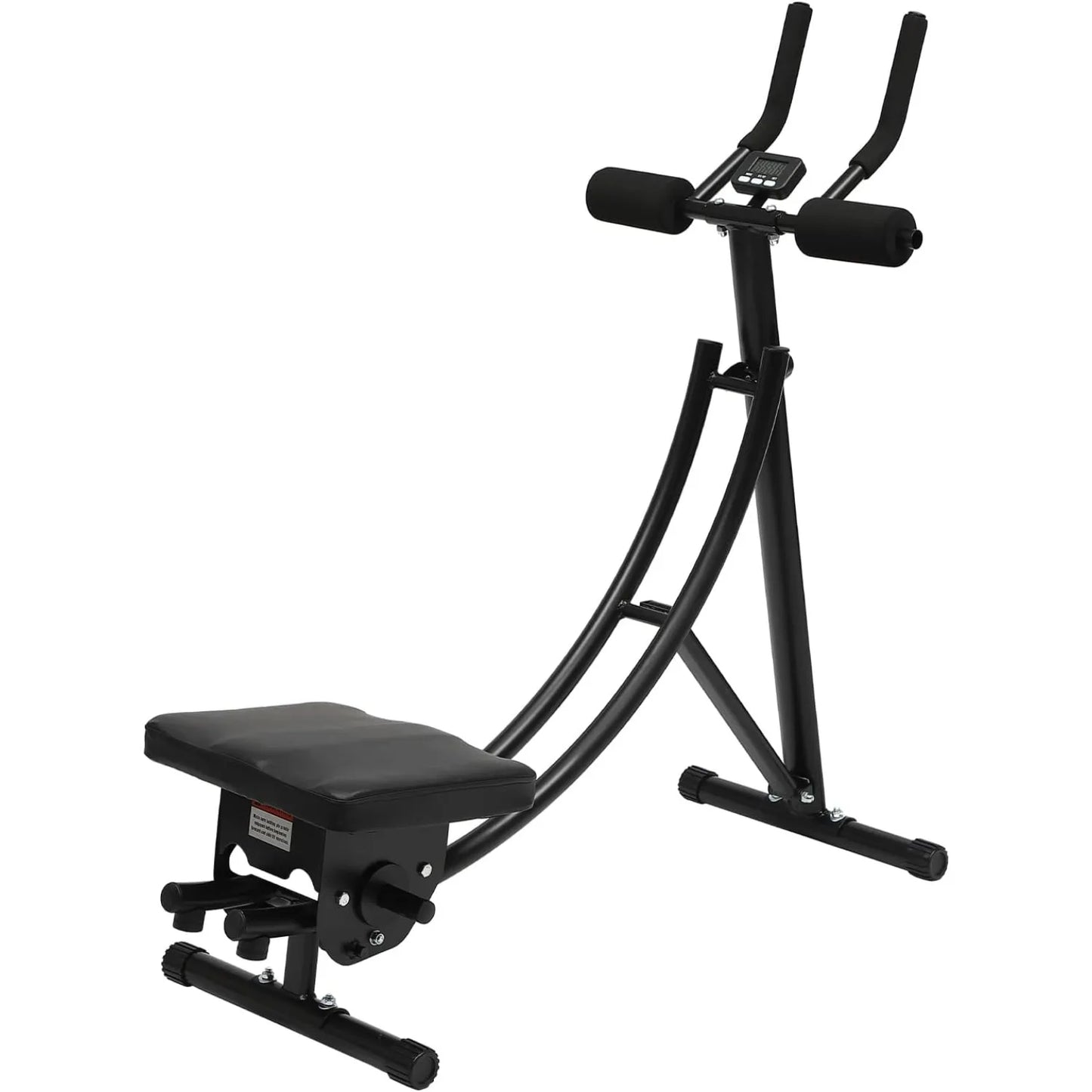 Foldable Abdominal Trainer AB Workout Machine With LCD Monitor