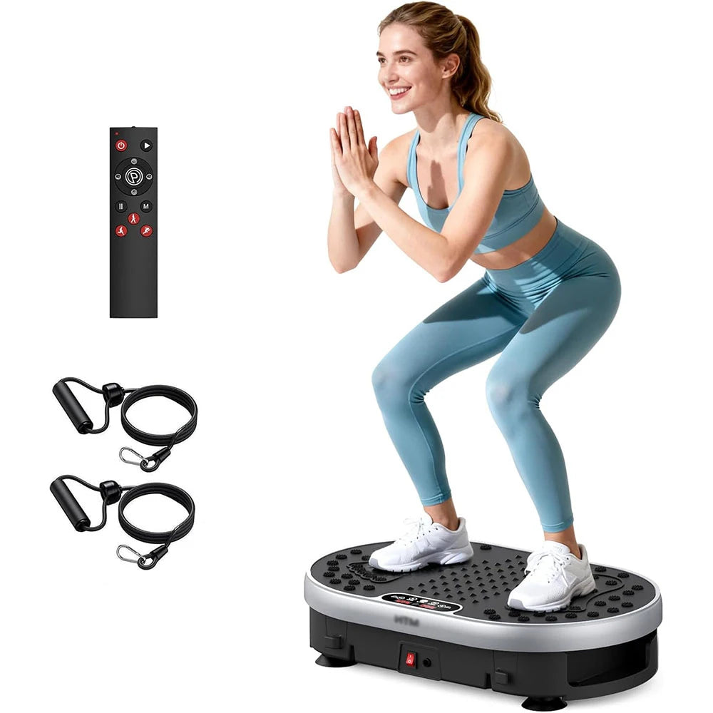 HTM Vibration Plate With Remote Control 120 Speed Levels